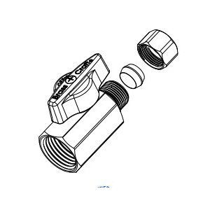 BrassCraft&reg; KTR12X C