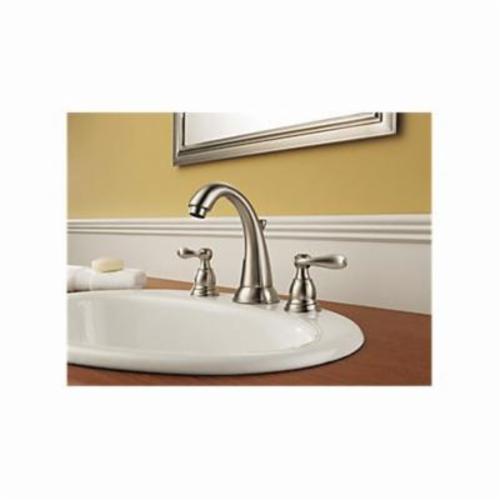 DELTA&reg; B3596LF Windemere&reg; Widespread Lavatory Faucet With Metal Pop-Up Drain
