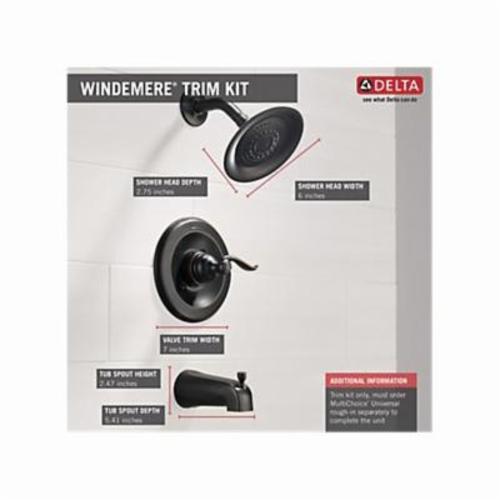DELTA&reg; Monitor&reg; 14 Windemere&reg; Tub and Shower Trim