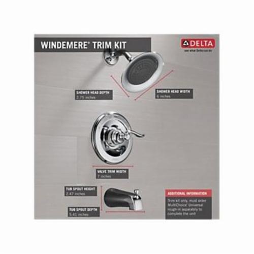 DELTA&reg; Monitor&reg; 14 Windemere&reg; Tub and Shower Trim
