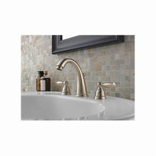 DELTA&reg; Peerless&reg; P299196LF Widespread Lavatory Faucet With Plastic Pop-Up Drain