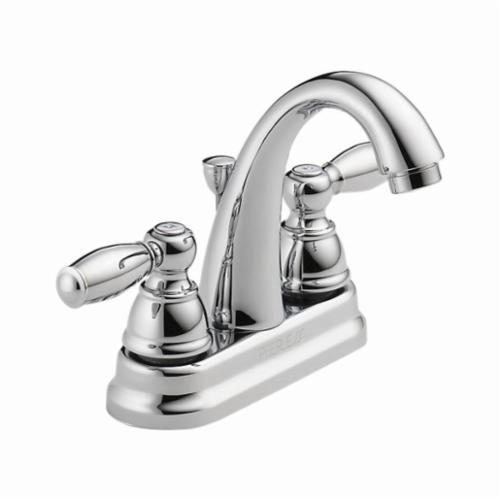 DELTA&reg; Peerless&reg; P299696LF Centerset Lavatory Faucet With Plastic Pop-Up Drain