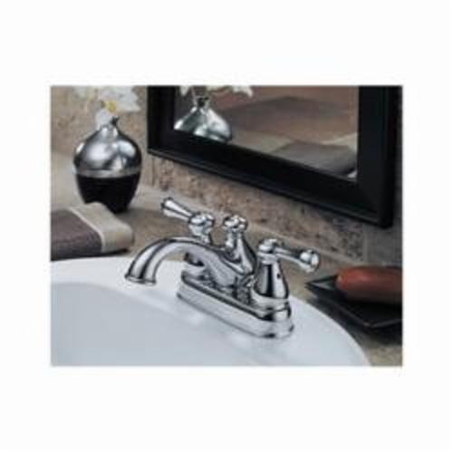 DELTA&reg; 2578LF-MPU Leland&reg; Centerset Lavatory Faucet With Metal Pop-Up Drain