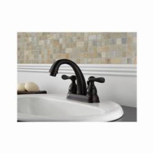 DELTA&reg; B2596LF Windemere&reg; Centerset Lavatory Faucet With Metal Pop-Up Drain