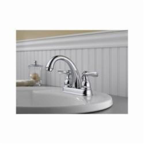 DELTA&reg; B2596LF Windemere&reg; Centerset Lavatory Faucet With Metal Pop-Up Drain