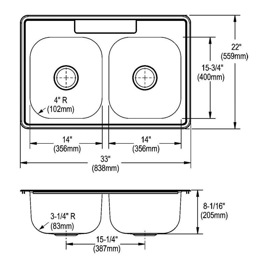 Elkay&reg; DSE233221