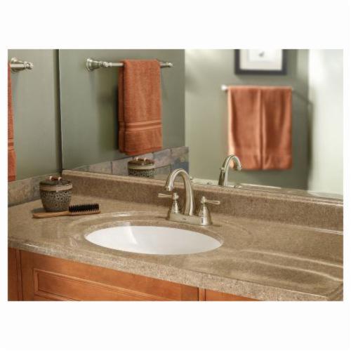Moen&reg; 6121 Kingsley&reg; Centerset Bathroom Faucet With Metal Pop-Up Drain