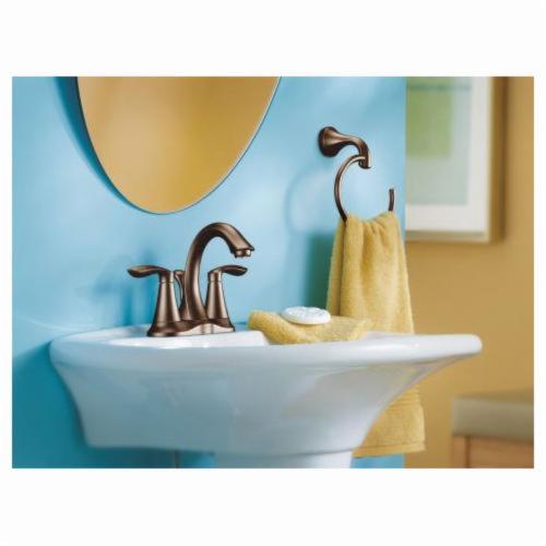 Moen&reg; 6410 Eva&reg; Centerset Bathroom Faucet With Metal Pop-Up Drain