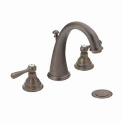 Moen&reg; T6125 Kingsley&reg; Widespread Bathroom Faucet With Metal Pop-Up Drain