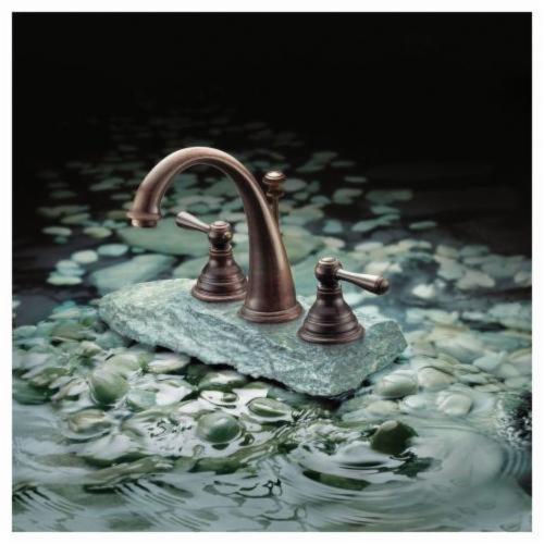 Moen&reg; T6125 Kingsley&reg; Widespread Bathroom Faucet With Metal Pop-Up Drain