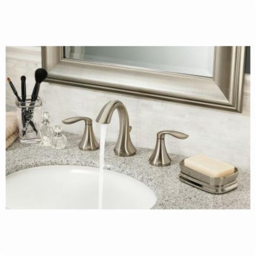 Moen&reg; T6420 Eva&reg; Widespread Bathroom Faucet With Metal Pop-Up Drain