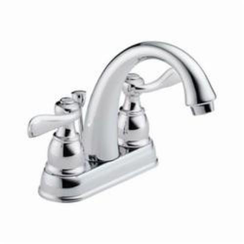 DELTA&reg; B2596LF Windemere&reg; Centerset Lavatory Faucet With Metal Pop-Up Drain